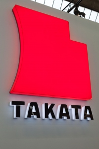 タカタのロゴ。(c) 123rf