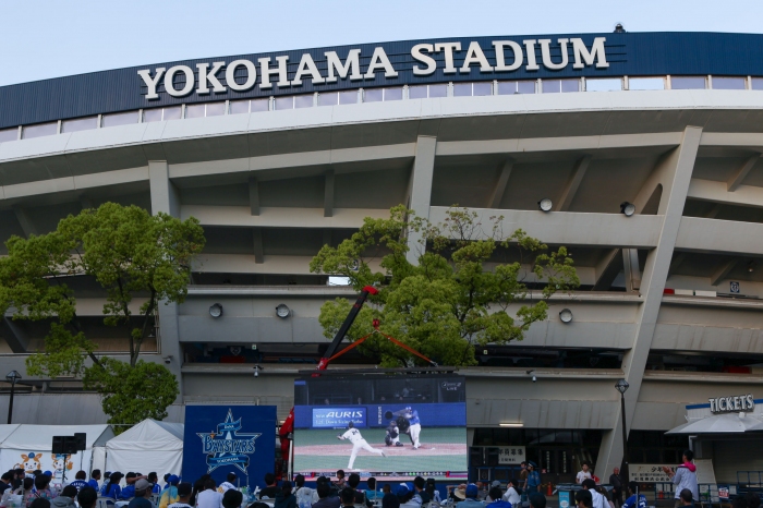 ベイスターズの本拠地、横浜スタジアム (c)123rf