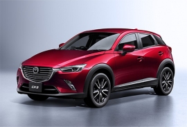 マツダ CX-3のガソリンエンジン搭載「20S L Package」2WD車（写真: マツダの発表資料より）