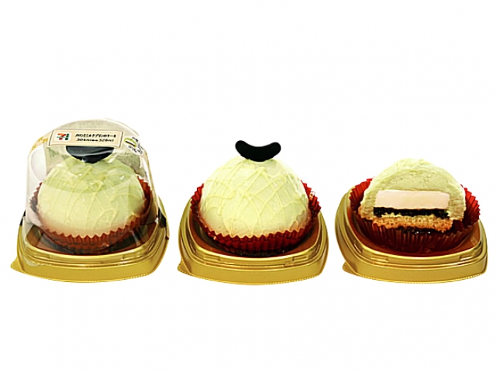メロンとミルクプリンのケーキ(写真: セブンイレブンの発表資料より)