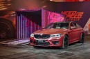 新型「BMW M5」発表の様子