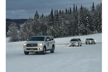 2015年北米走破（アラスカ）の様子