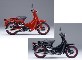 2013年に発売した生誕55年記念の完全純国産「Honda Little Cub」限定車。当時の価格は24万9900円だった