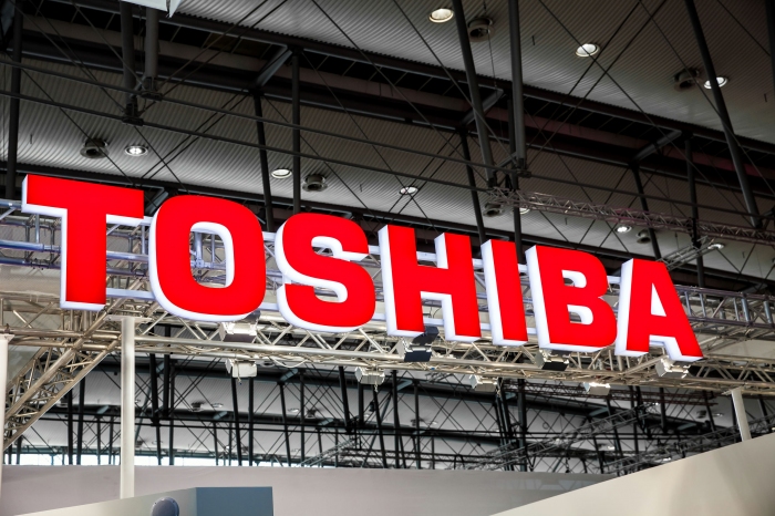 東芝のロゴ。