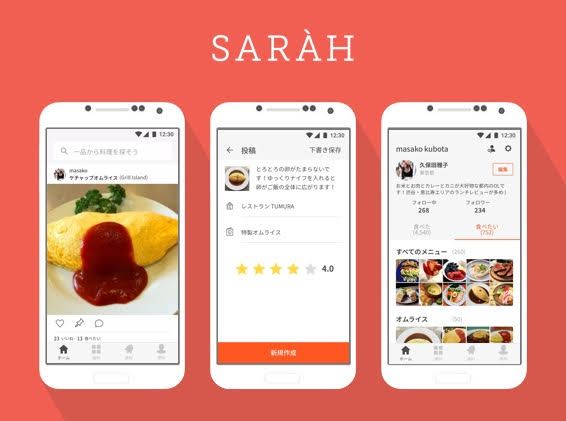 「SARAH（サラ）」の画面イメージ（写真: SARAHの発表資料より）