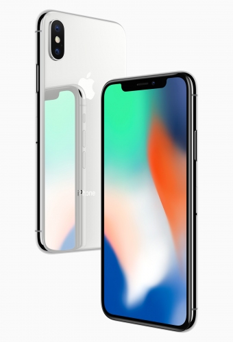 「iPhone X」（写真: アップルの発表資料より）