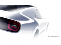 ワールドプレミアとなる「Honda Sports EV Concept」は、コンパクトなボディに、EV性能と人工知能(AI)を組み合わせ、人とクルマがひとつになったような運転感覚を体験できるモデルを目指して開発した