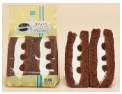 生チョコのケーキサンド