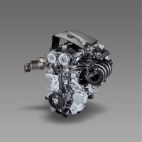 新型の直列4気筒2.0L直噴エンジン「Dynamic Force Engine（2.0L）」(画像: トヨタ自動車の発表資料より)