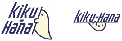 「Kiku-Hana(キクハナ)」のサービスロゴ。(画像: 電通の発表資料より)