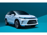 4月25日に開幕した北京モーターショーでホンダが発表した中国専用のEVコンセプト「理念 EV CONCEPT」