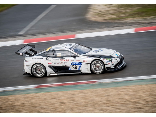 2018年5月10日からドイツ、ニュルブルクリンクで開催される「ニュル24時間耐久レース」に参戦する「LEXUS RC」