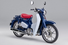 スーパーカブ C125（パールニルタバブルー）(画像: 本田技研工業)