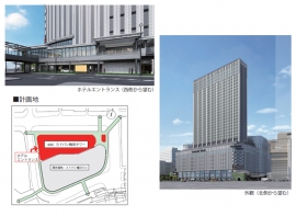 ヨドバシ梅田タワーの完成イメージ（ヨドバシホールディングス発表資料より）