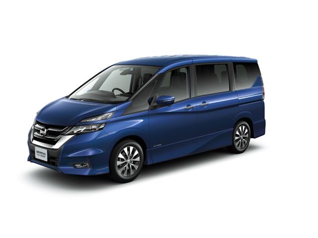 安全装備、安全運転サポートシステムを充実させた日産のベストセラー・ミニバン「セレナ」、写真はハイウェイスターVセレクションⅡ(2WD)、価格は287万4960円