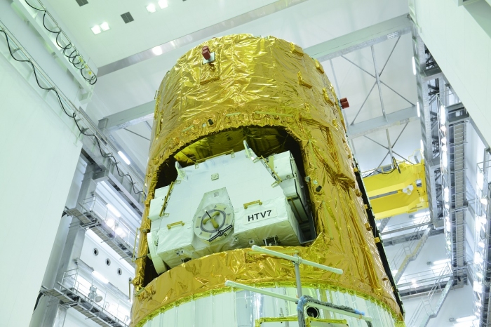 「こうのとり」7号機 (c) JAXA