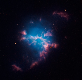 ハッブル宇宙望遠鏡で確認された惑星状星雲M3-1の画像（C）David Jones / DanielLópez - IAC