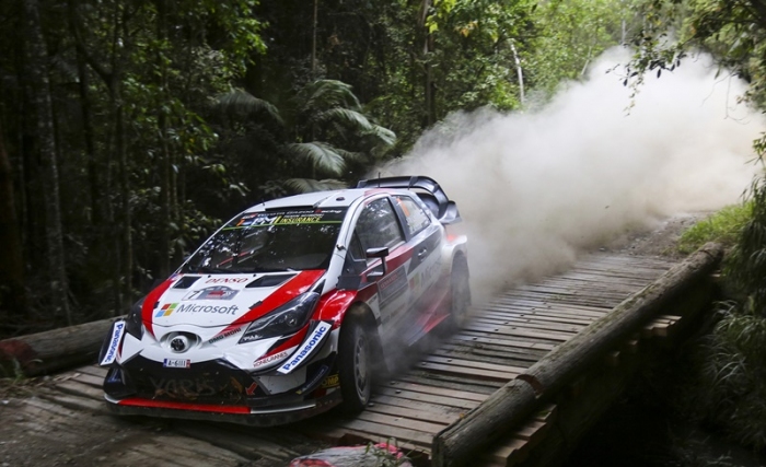 ヤリスWRC（画像: トヨタ自動車の発表資料より）