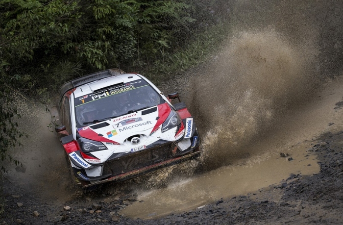 ヤリスWRC（画像: トヨタ自動車の発表資料より）