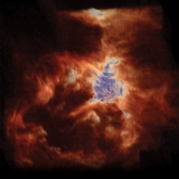 NASAが公開したオリオン大星雲。ドラゴンの形をしている。 （c） NASA/SOFIA