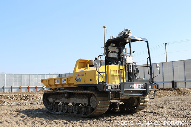 実験に使用された自動キャリアダンプ（写真：JAXAの発表資料）