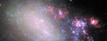 ハッブル宇宙望遠鏡によって撮影されたNCG 4485 （c） ESA/NASA/Hubble