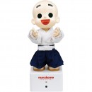 開発された「マルコメ君」のロボット。（マルコメの発表資料より）