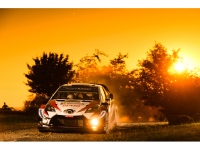2019WRC第10戦ラリー・ドイツで優勝したTOYOTA GAZOO Racing World Rally Teamのオィット・タナック/マルティン・ヤルヴェオヤ組のヤリスWRC 8号車
