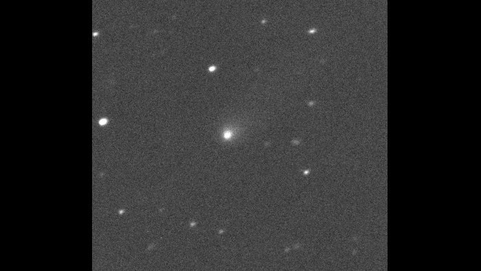 9月10日にカナダ・フランス・ハワイ望遠鏡により撮影されたC/2019 Q4。(c) Canada-France-Hawaii Telescope