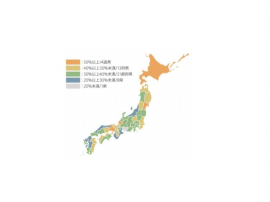 地域生協の世帯加入率（日本生協連発表資料より）