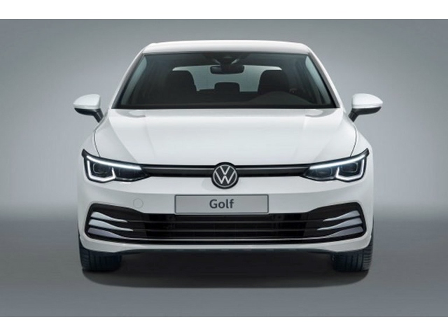 日本での発表が待ち遠しい8th Golf、スタイリングはいかにもVWらしいシャープなフォルムだ