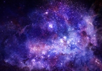 ガス星雲のイメージ。