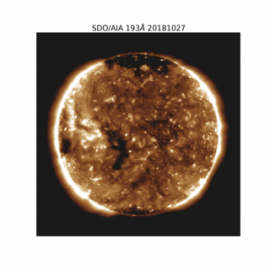太陽探査機「パーカー・ソーラー・プルーブ」が観測した太陽風 （c）  NASA/SDO