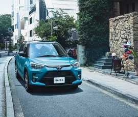 ダイハツ・ロッキーのOEM車両であるトヨタ・ライズ（画像: トヨタ自動車発表資料より）