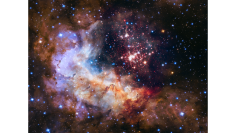 若い星団であるWesterlund 2 （c） NASA, ESA, the Hubble Heritage Team （STScI/AURA）, A. Nota （ESA/STScI）, and the Westerlund 2 Science Team