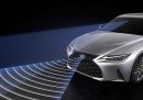Lexus Safety System +（ミリ波レーダー、カメラ）（画像：トヨタ自動車の発表資料より）