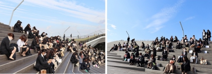 子育て支援事業最大手のＪＰホールディングス＜２７４９＞（東１）グループは、同社グループの２０２０年度新入社員に向けて、１１月８日（日）・１５日（日）・２９日（日）に３つの地域で、「青空入社式」を開催した。