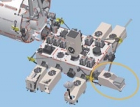 国際宇宙ステーション（ISS）「きぼう」日本実験棟に設置された「CALET（高エネルギー電子・ガンマ線観測装置）」（c） JAXA