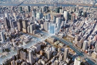新しい大阪三菱ビルの完成イメージ（三菱地所など発表資料より）