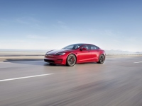 0から100km/hまで2.1秒で加速し、628kmの航続距離を持つTesla Model S Plaid（画像:Tesla Inc発表資料より）