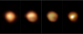 ベテルギウスの明るさの時系列的な変化（2019年後半から2020年初頭にかけての変化）（画像: ヨーロッパ南天文台/ ESO）
クレジット：ESO / M。Montargèsetal