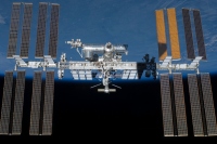 国際宇宙ステーションの画像　出典：NASA