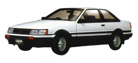 AE86（カローラレビン）：発表資料より