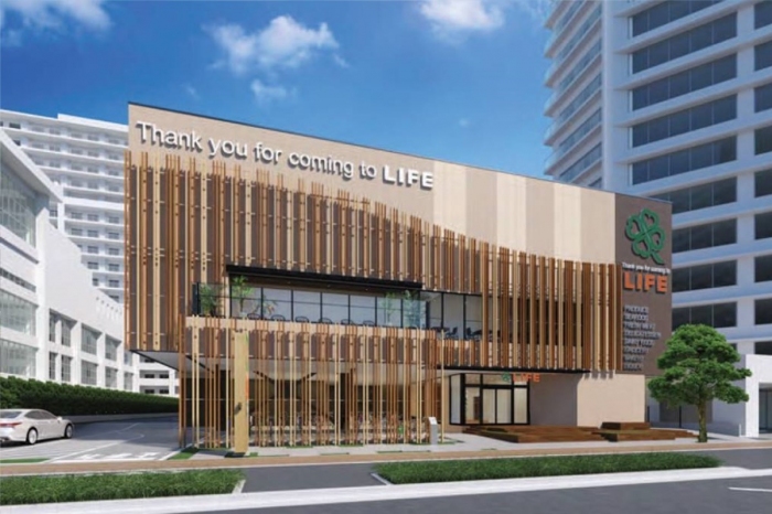 ライフ豊洲店のイメージ（ライフコーポレーション発表資料より）