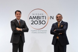 長期ビジョン「Nissan Ambition 2030」を発表した日産（画像: 日産自動車の発表資料より）