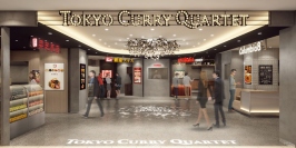 TOKYO CURRY QUARTETの開業イメージ（八重洲地下街発表資料より）