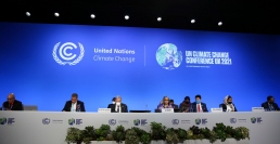 国連気候変動枠組み条約第26回締約国会議（COP 26）
画像提供　全国地球温暖化防止活動推進センター（JCCCA:　Japan Center for Climate Change Actions）
