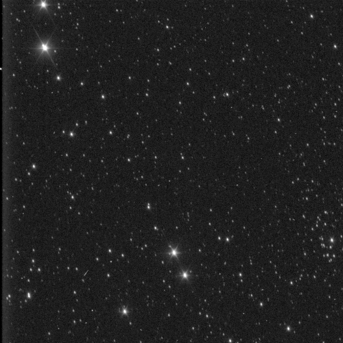 ルーシー搭載カメラのL'LORRIによる撮像画像（L'LORRI画像で最も暗い目に見える星は、およそ17等星であり、人間の肉眼で見ることができるよりも50,000倍暗い）クレジット：NASA/ゴダード/SwRI/ジョンズホプキンスAPL