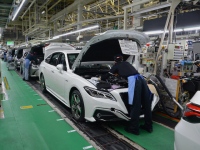 トヨタ自動車の国内生産拠点の中心、元町工場(2018年撮影)　国産自動車の生産現場が消えることの無いよう祈る