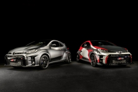 GRヤリス RZ“High-performance・Sébastien Ogier Edition Concept”、GRヤリス RZ“High-performance・Kalle Rovanperä Edition Concept”：発表資料より